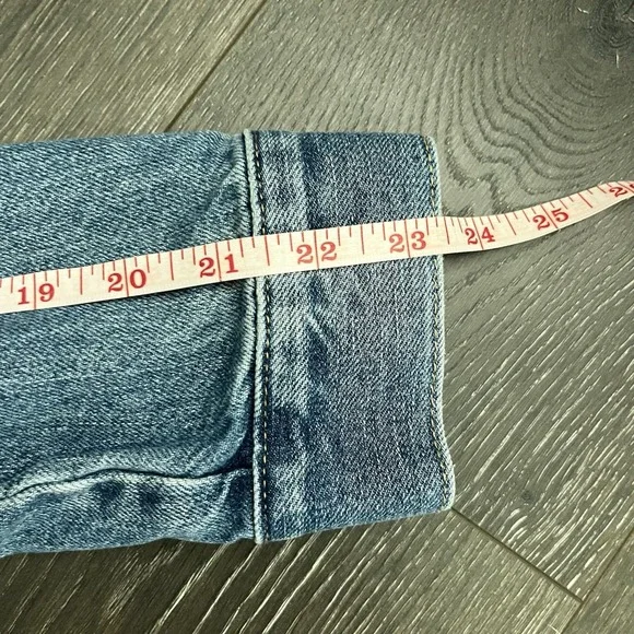 TOMMY HILFIGER Vintage Womens Small 90s Y2K Denim Jean Trucker Jacket Western - Picture 12 of 12